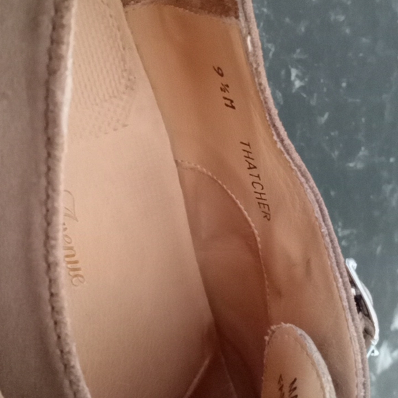 Saks fifth avenue,made in Italy double monk strap leather and special suede - Picture 7 of 8